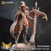 Exrin Nvata - Moonlight Ranger - The Printable Dragon